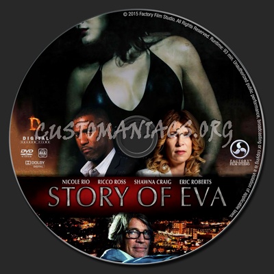 Story of Eva dvd label