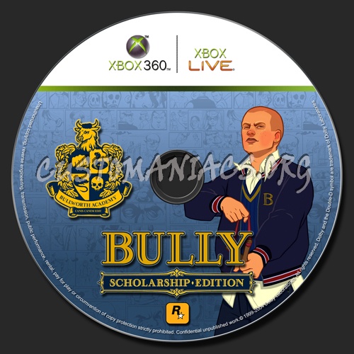 Bully Scholarship Edition dvd label