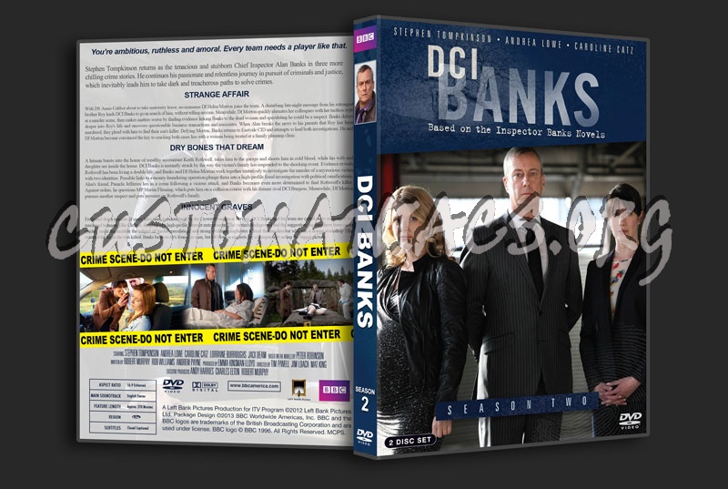 DCI Banks - Season 2 dvd cover