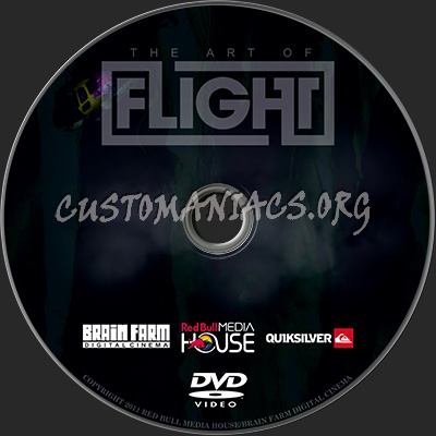 The Art of Flight dvd label