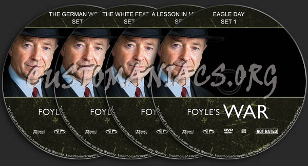 Foyle's War - Set 1 dvd label