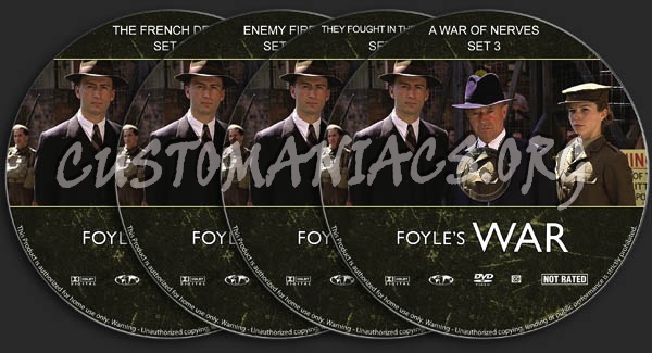 Foyle's War - Set 3 dvd label