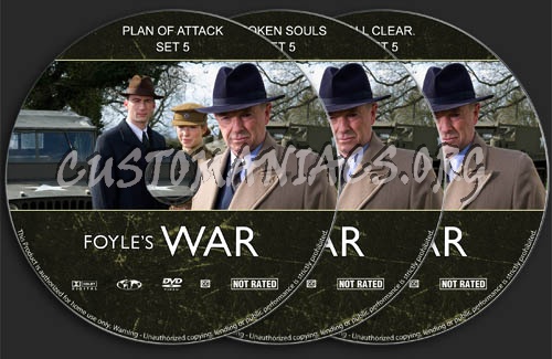 Foyle's War - Set 5 dvd label