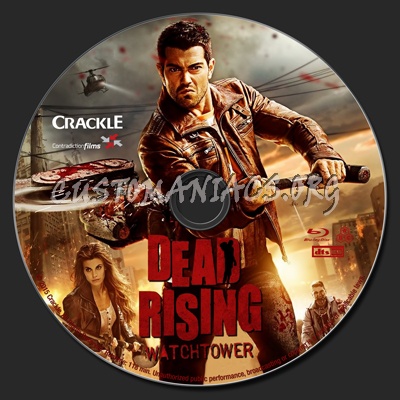 Dead Rising: Watchtower blu-ray label