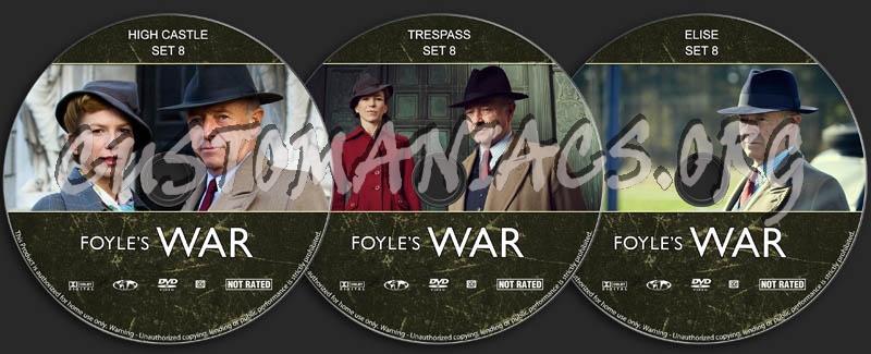 Foyle's War - Set 8 dvd label