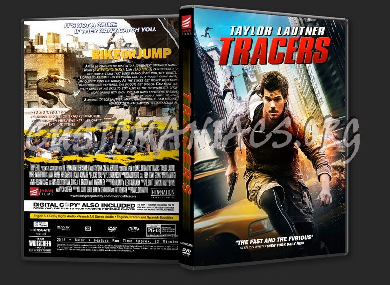 Tracers (2015) dvd cover