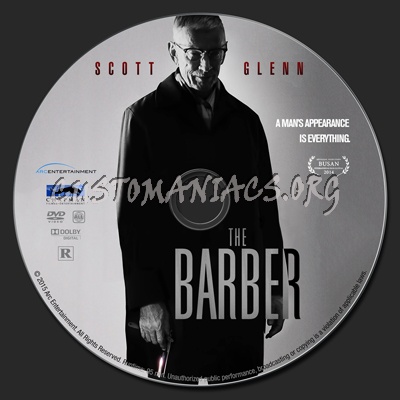 The Barber dvd label