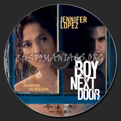 The Boy Next Door blu-ray label