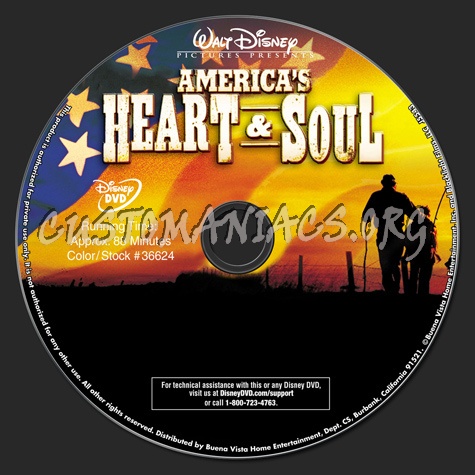 America's Heart & Soul dvd label
