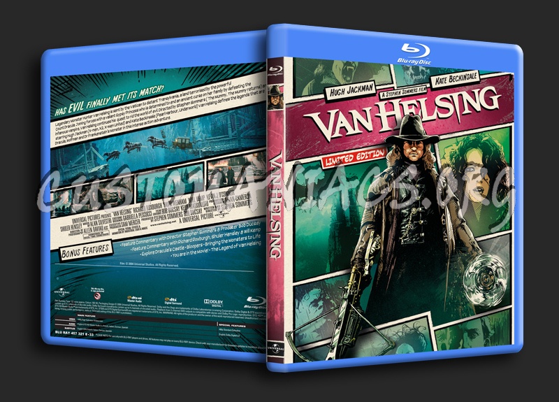 Van Helsing blu-ray cover