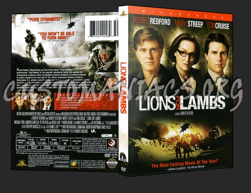 Lions for Lambs dvd cover