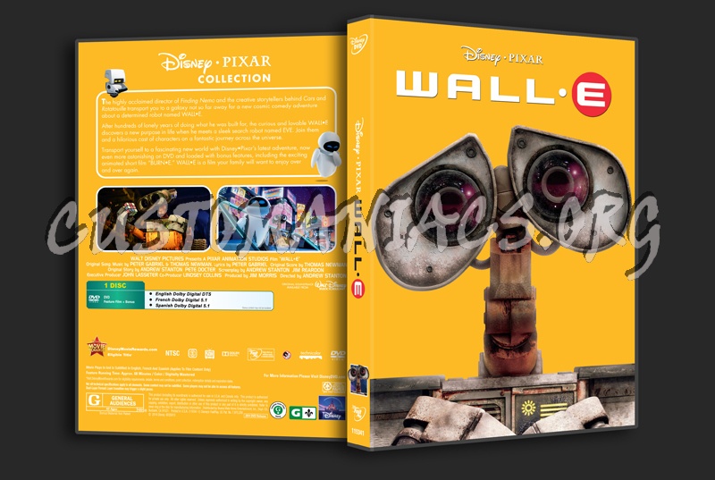 Wall-E dvd cover