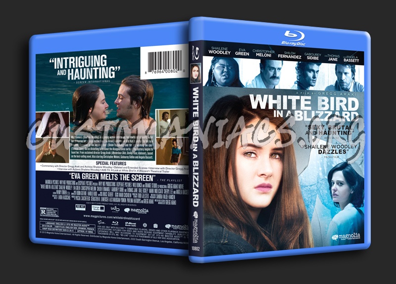 White Bird In A Blizzard blu-ray cover