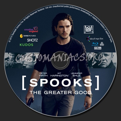 Spooks: The Greater Good blu-ray label