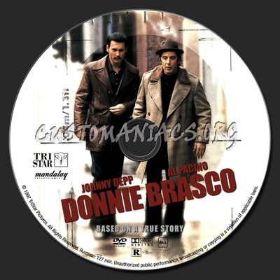 Donnie Brasco dvd label