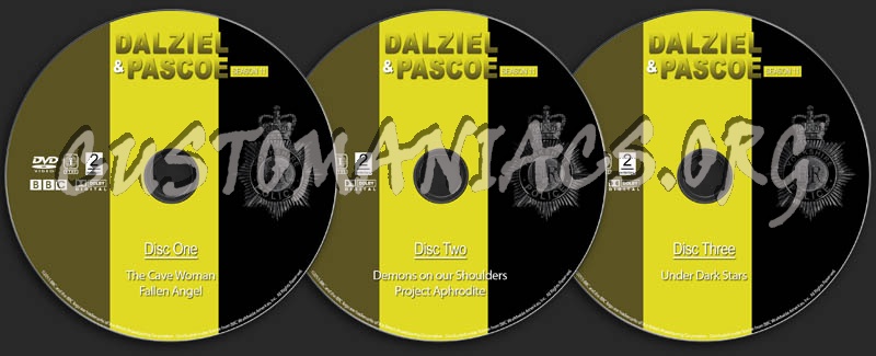 Dalziel & Pascoe - Season 11 dvd label