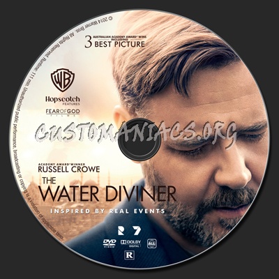 The Water Diviner dvd label