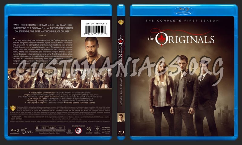 The Originals - Season 1 blu-ray cover