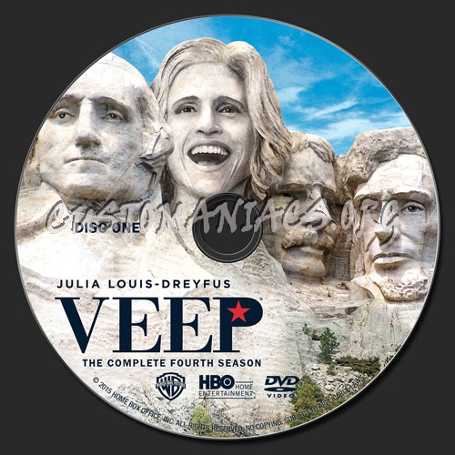 Veep Season 4 dvd label