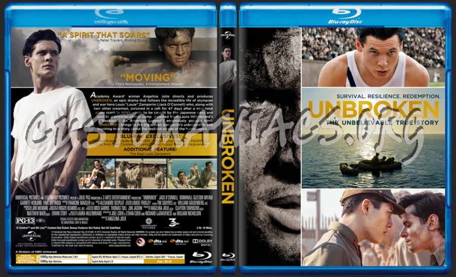 Unbroken dvd cover