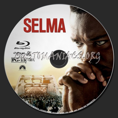 Selma blu-ray label