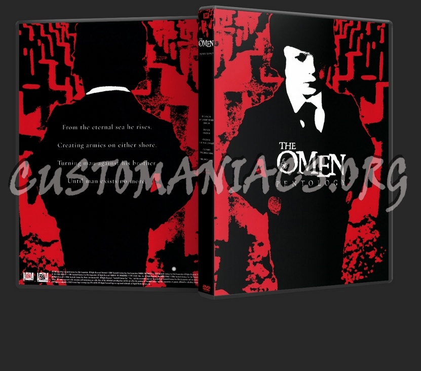 The Omen Pentology (14.4mm Spine) dvd cover