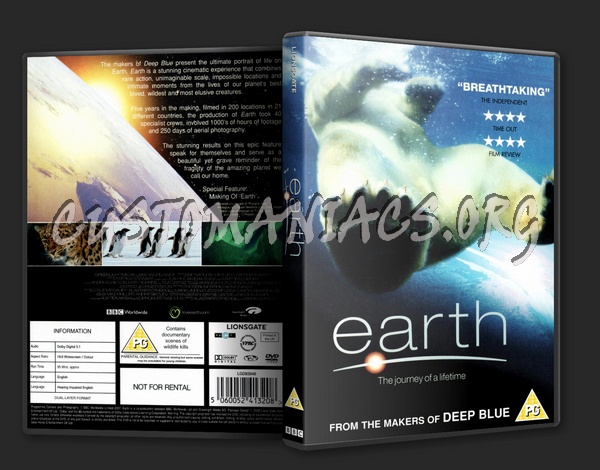 Earth dvd cover