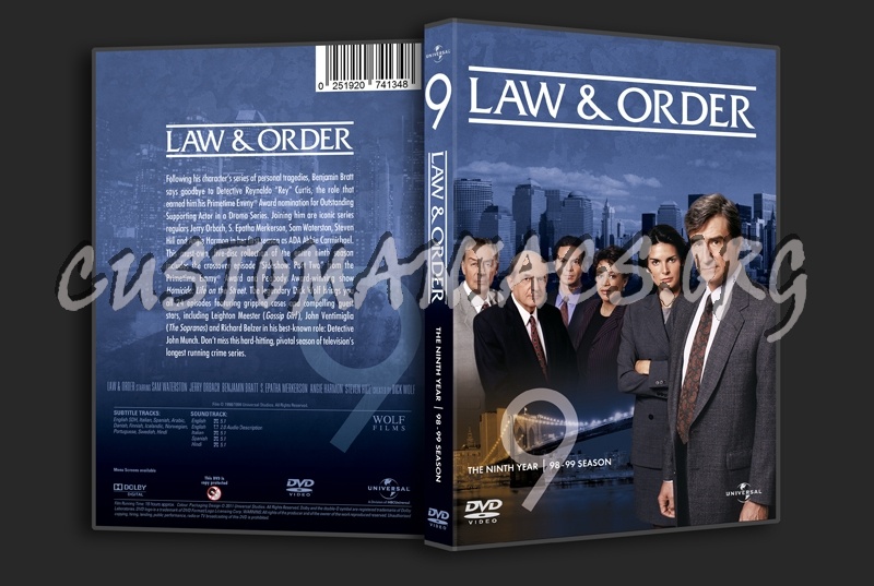 Law & Order Season 9 dvd cover