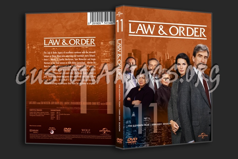Law & Order Season 11 dvd cover
