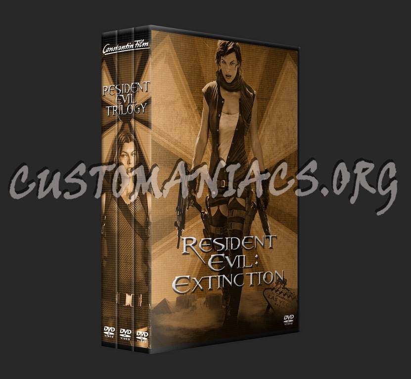 Resident Evil Trilogy dvd cover