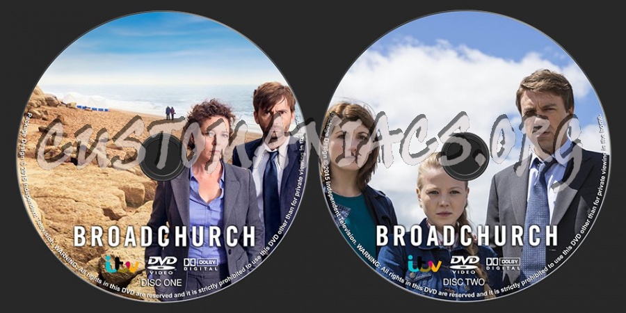 Broadchurch Series 2 dvd label