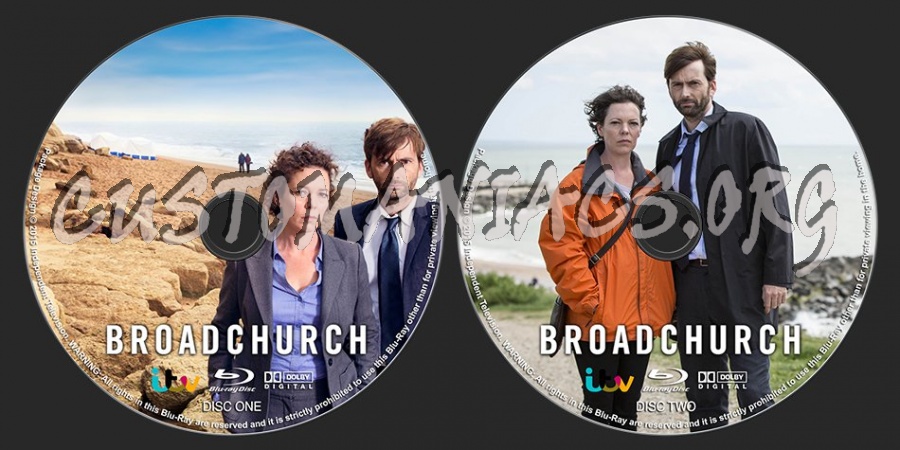 Broadchurch Series 2 blu-ray label