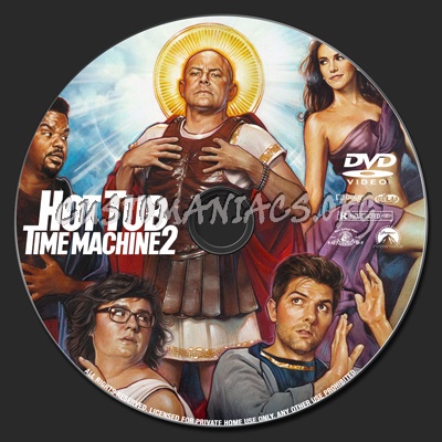 Hot Tub Time Machine 2 dvd label