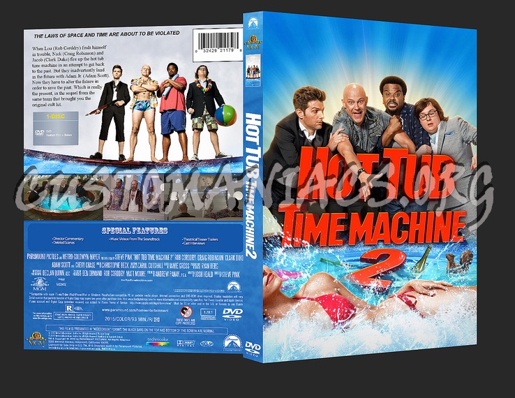 Hot Tub Time Machine 2 dvd cover