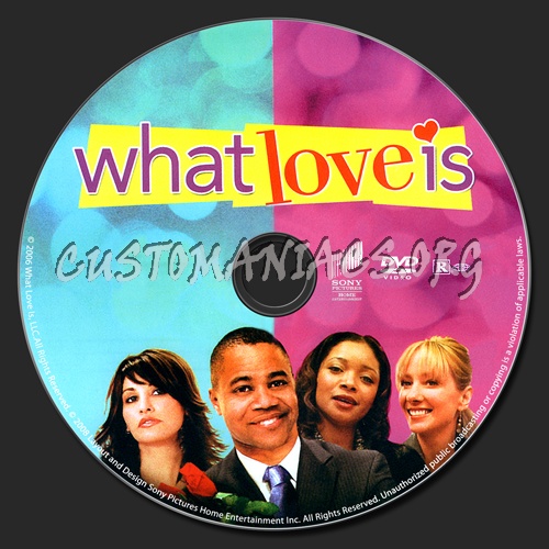 What Love Is dvd label
