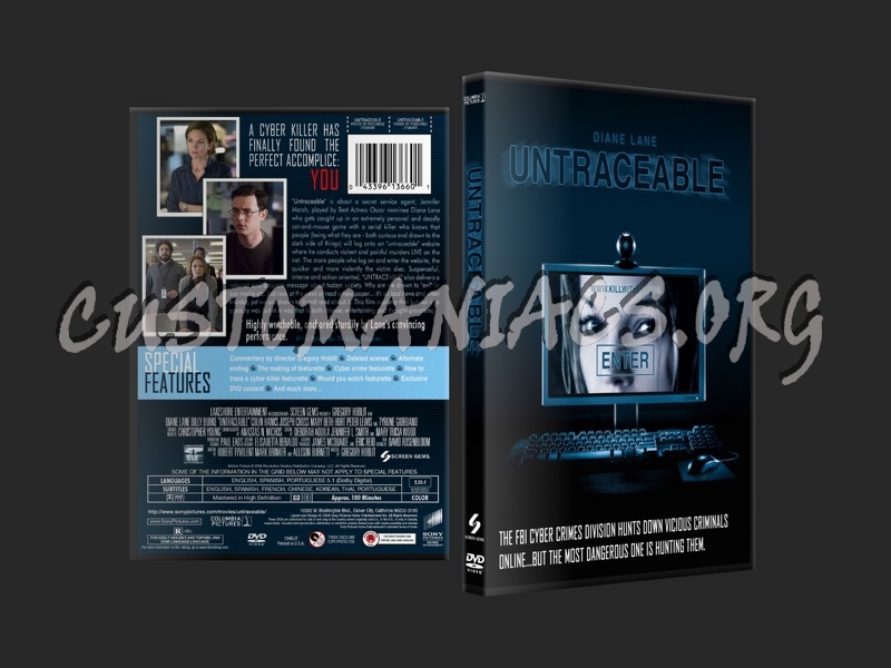 Untraceable dvd cover