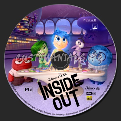 Inside Out blu-ray label