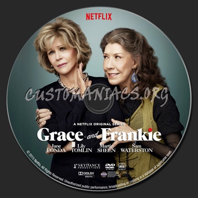 Grace and Frankie - Season 1 dvd label