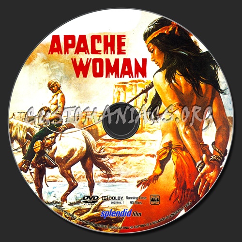 Apache Woman dvd label
