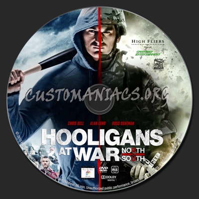 Hooligans at War: North vs. South dvd label