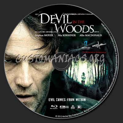 Devil in the Woods (aka: The Barrens) blu-ray label