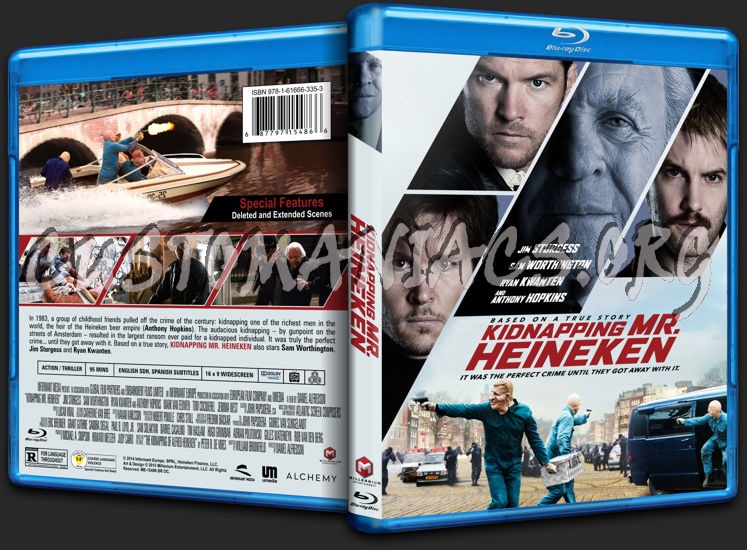 Kidnapping Mr Heineken blu-ray cover