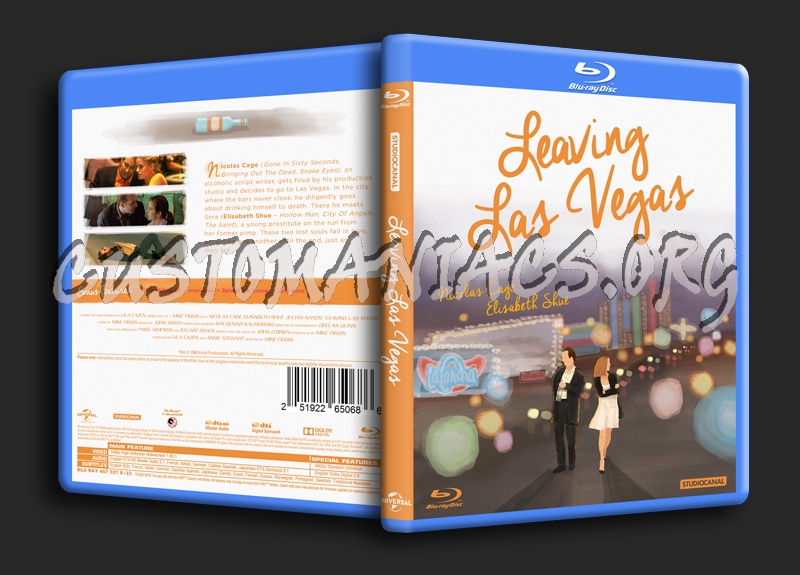 Leaving Las Vegas blu-ray cover