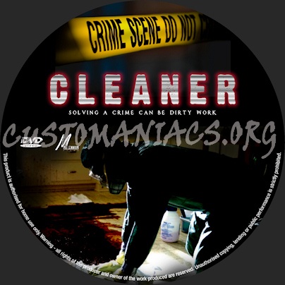 Cleaner dvd label