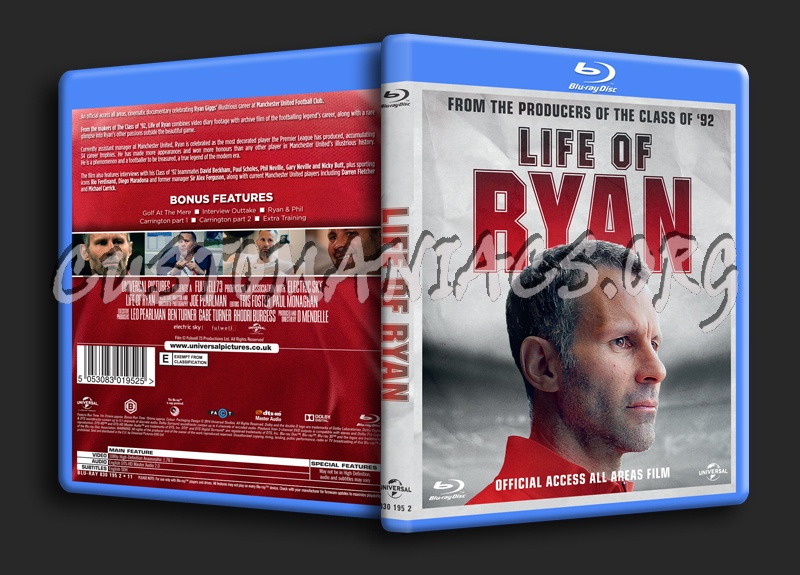 Life of Ryan blu-ray cover