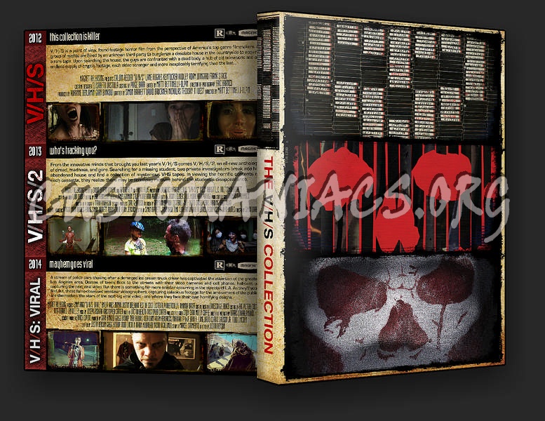 The Legends of Horror - The V/H/S Collection dvd cover