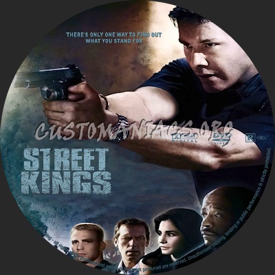 Street Kings dvd label