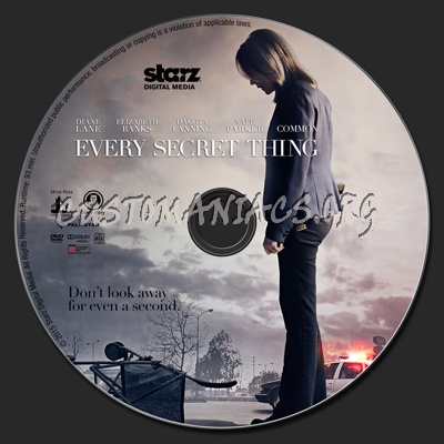 Every Secret Thing dvd label