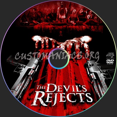 The Devil's Rejects dvd label