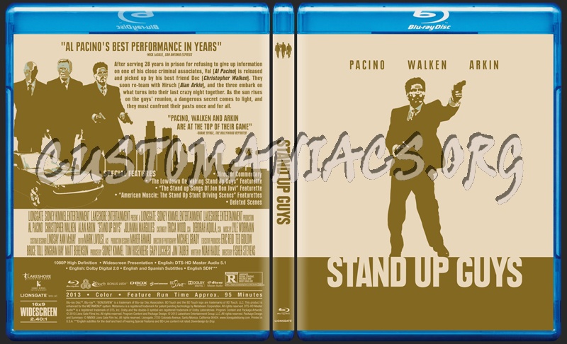 Stand Up Guys blu-ray cover